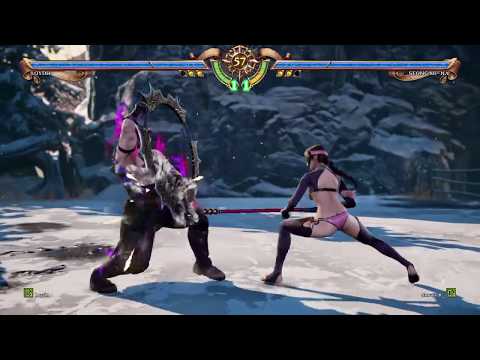 SOULCALIBUR Ⅵ Training against a Seong-Mina