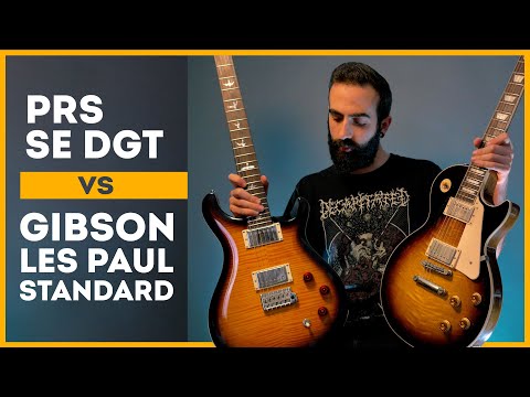 PRS SE DGT David Grissom vs Gibson Les Paul Standard Comparison