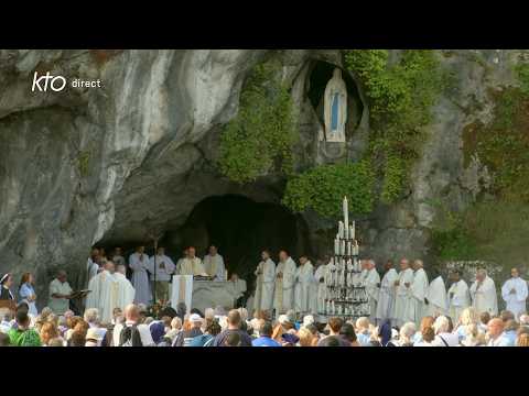 Messe de 10h à Lourdes du 25 août 2026