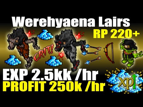 RP 220+ Werehyaena Lairs 2.5kk /hr SUMMER UPDATE 2020
