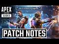 Apex Legends New Gameplay Patch Notes Are Crazy