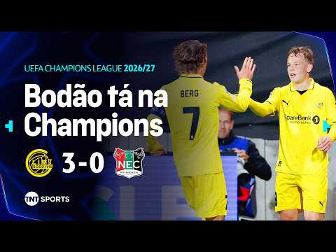 BODO CLASSIFICADO! SENSAÇÃO DA TEMPORADA PASSADA VOLTA PRA CHAMPIONS COM GOLEADA! BODO/GLIMT 3X0 NEC