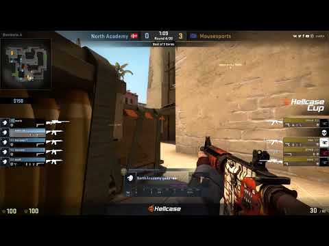 sycrone   3 M4A4 kills 2 HS on the bombsite A defense