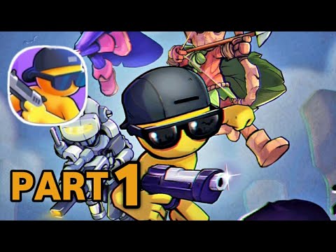 Monster Survivors - Gameplay Walkthrough Part 1 - TickerX (iOS, Android)