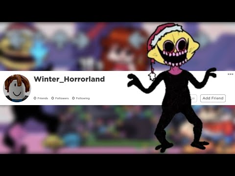Winter Horrorland Lyrics but it's Roblox usernames (Friday Night Funkin')