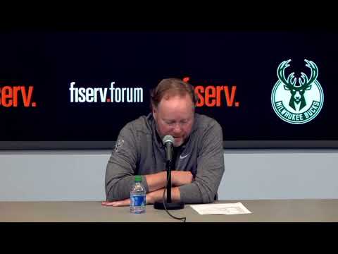Mike Budenholzer postgame interview LAL 133, MIL 129  #mil #bucks #nba
