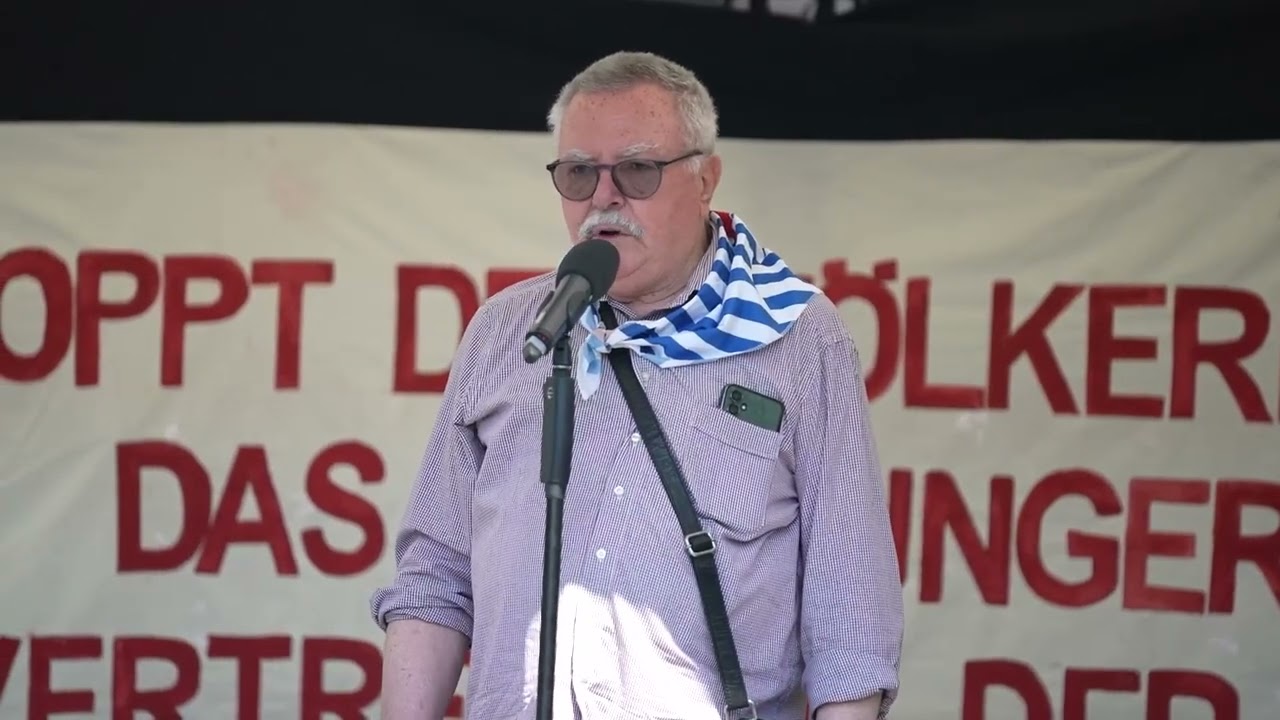 Rede von Gerhard Langguth auf der Gaza-Kundgebung vom 14.06.2025