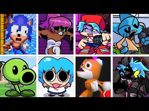 For Hire but Every Turn a Different Character Sings 🎶 (FNF For Hire but Everyone Sings It)