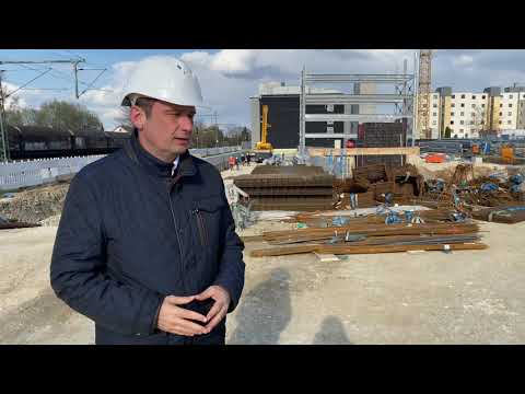 16. April 2021 - In Dillingen entsteht das neue Parkhaus