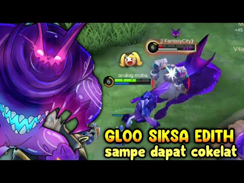 EDITH DI BUFF JADI OP? KITA SIKSA PAKAI GLOO 😁 - TOP GLOBAL GLO0