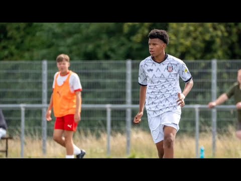 FSV Frankfurt U16 vs. Namyangju United FC (South Korea) : #4 Juelz Romeo Glenn