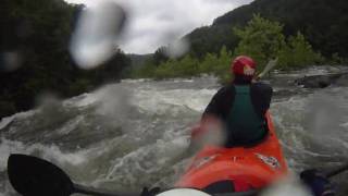 preview picture of video 'Roach Motel & Big Bertha on the Upper Ocoee River in a K2'