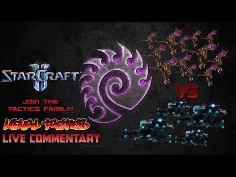 Starcraft 2 - Mass Mutas Vs Sleeping BattleCruisers - LIVE COMM. (PC)