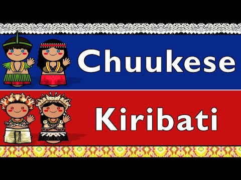 The Sound of the Kiribati Gilbertese language Numbers Greetings The Parable