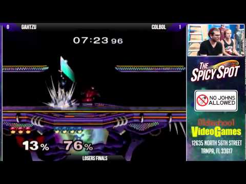 The Spicy Spot: Colbol (Marth/Fox) vs Gahtzu (Cpt Falcon) - Losers Finals - Melee