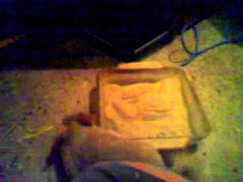 Chinni bath time , there so happy in the ash