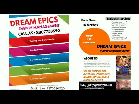 Wedding Planner portfolio by DREAM EPICS EVENT MANAGEMENT in Madurai - Photo 1 Wedding Planner portfolio by DREAM EPICS EVENT MANAGEMENT in Madurai - Photo 1