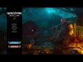 The Witcher 3 Main Menu Wiedźmin 3 Menu Główne