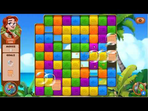 Lost Island Blast Adventure Level 130 - No Boosters