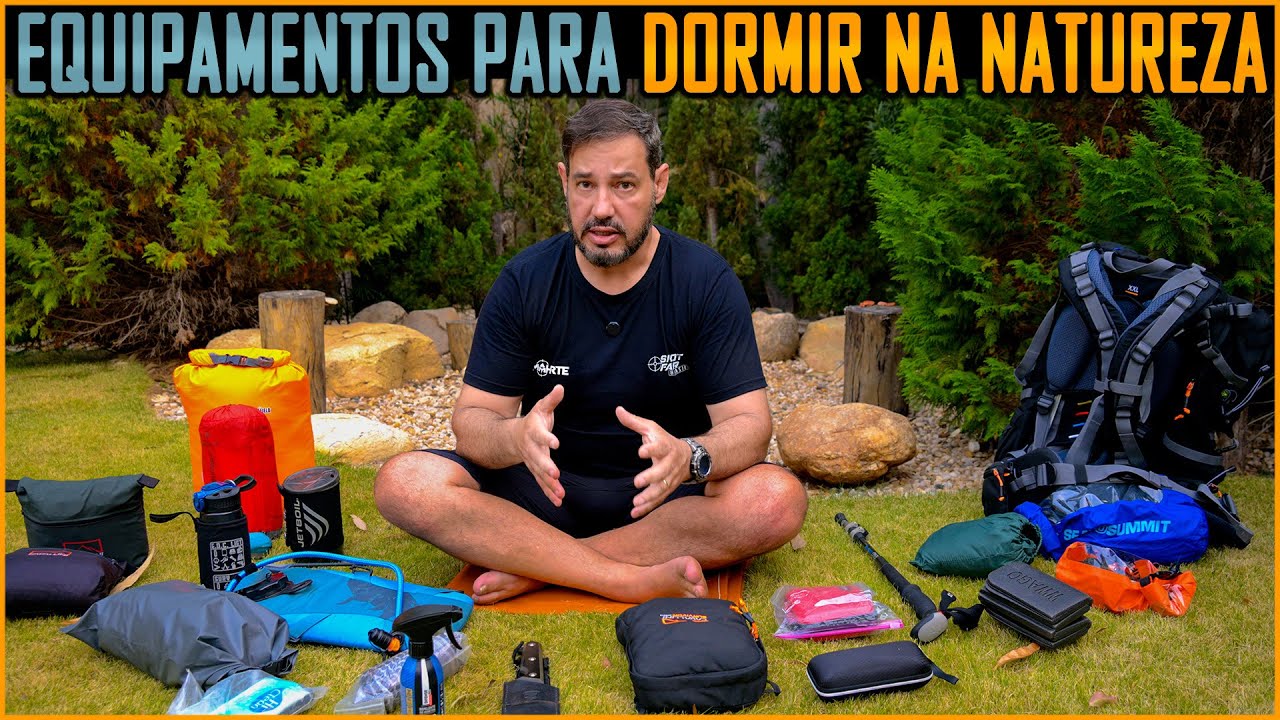 O que Levar na Mochila pra Passar uns Dias na Natureza #Trekking #Acampamento #Mochilão