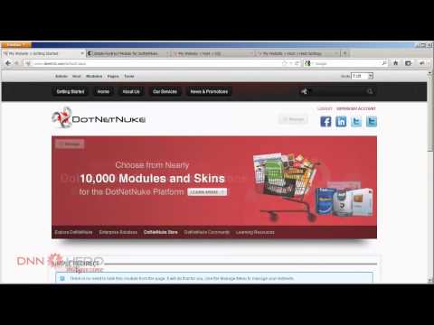 DNNHero Magazine - A simple and free 301 redirect module for DotNetNuke - Video #326