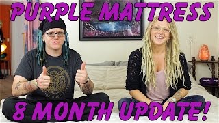 🛏️ Purple Mattress Update - 8 Months | What!? What!? 🛏️