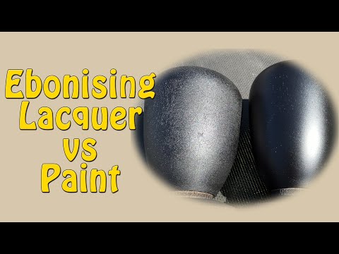 Ebonising Lacquer vs Paint - Episode 193