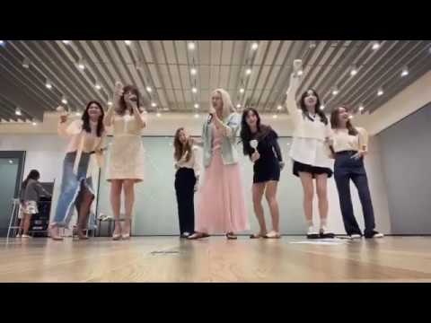 200510 SNSD "Kissing You" rehearsal (wedding song)