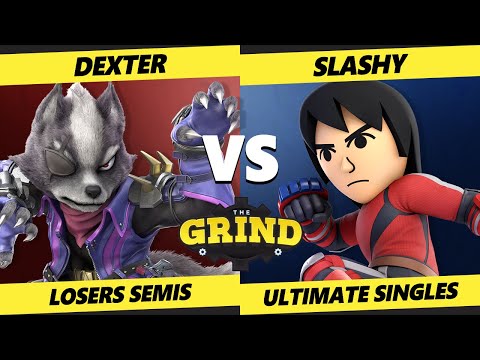 The Grind 218 Losers Semis - Dexter (Wolf) Vs. SLASHY (Mii Brawler) Smash Ultimate - SSBU