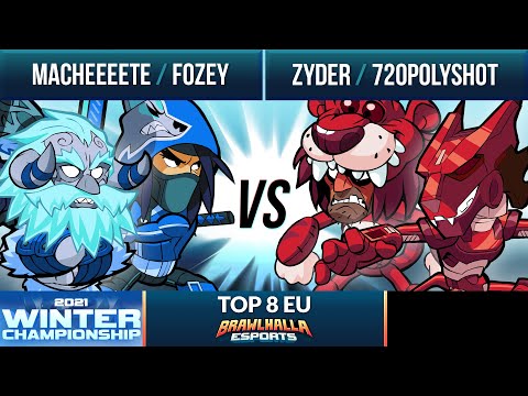 Fozey & Macheeeete vs Zyder & 720Polyshot - Top 8 - Winter Championship 2021 - EU 2v2