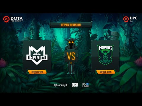 Infinity Esports vs NoPing e-sports, OGA DPC SA Season 2, bo3, game 2 [CrystalMay & Lazar']
