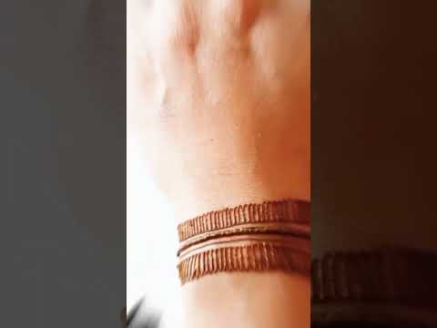 New stylish Henna/Mehandi design 2024/wedding henna design/bunch henna design/ tutorial step by step