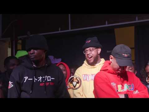BRIZZ RAWSTEEN vs LOSO rap battle hosted by John John Da Don | BullPen Battle League Video