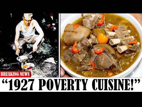 20 Delicious Foods For The Poor In 1927