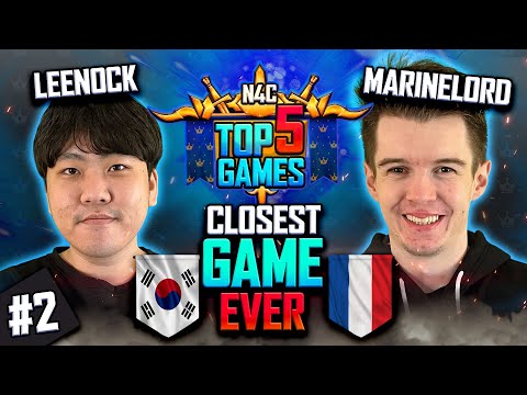 Best of N4C #2 - MarineLorD vs Leenock - Closest Game Ever!