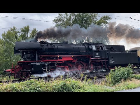 Mit der Dampflok 23 058 nach Westerburg im Westerwald
