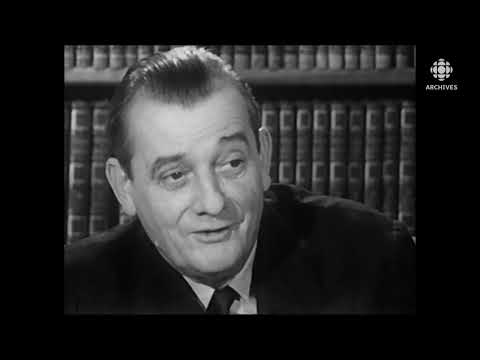 Interview with playwright and filmmaker Marcel Pagnol in 1961