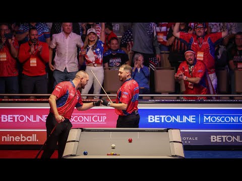 WOODWARD & THORPE VS SHAW & ALCAIDE | Match Two | Highlights | 2024 BetOnline Mosconi Cup