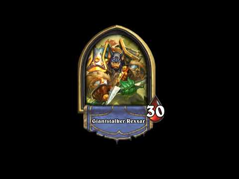 Giantstalker Rexxar All Hero Quotes - Hearthstone
