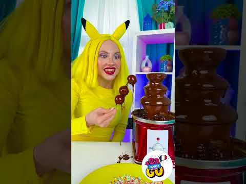 Aaa 😍 Manger des yeux en chocolat 😋🍫 #shorts