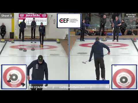 Jordan Lightbown vs. Aaron Bartling - Draw 7 - Curling Alberta Mixed Provincial Championship