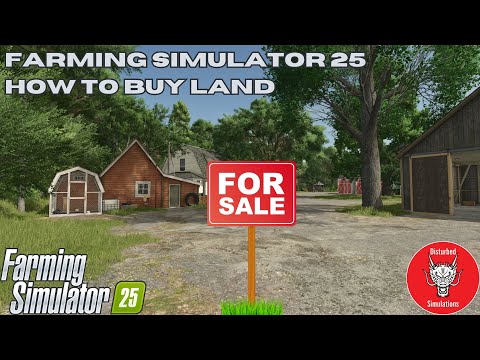 FARMING SIMULATOR 25 | BEGINNERS GUIDE | HOW TO BUY LAND