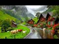 Heavenly Swiss Villages On A Rainy Day Relaxing Walk In The Most Beautiful Swiss Countryside