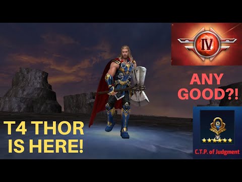 I GOT MY 2ND T4 :) THOR vs GORR 35 / MEPHISTO 69 & DORMAMMU GBR! - Marvel Future Fight