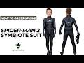 Kids Spider Man 2 Symbiote Black Suit Cosplay Costume Takerlama SpiderMan Cosplay SpiderMan2PS5