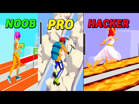 NOOB vs PRO vs HACKER - Shoe Race