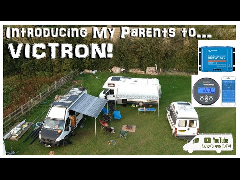Installing Victron Solar Smart Charge & Victron Battery Monitor To My Parents Motorhome | 320w Solar