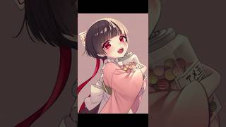 奥座敷さちと飴玉 #shorts #イラストメイキング