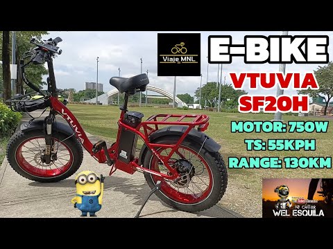 VTUVIA SF20H electric bike video review