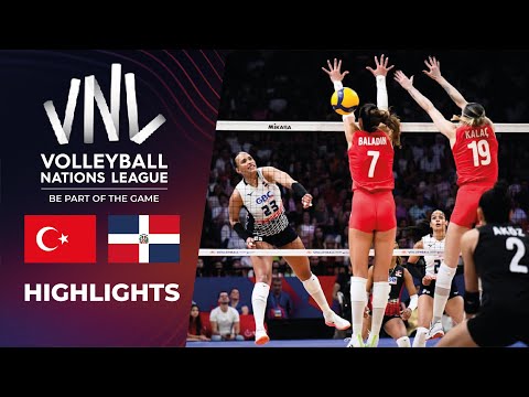 🔥 Türkiye sweeps Dominican Republic | VNL 2025 Week 2 Group 4 |Vargas and Baladin lead the charge 🇹🇷